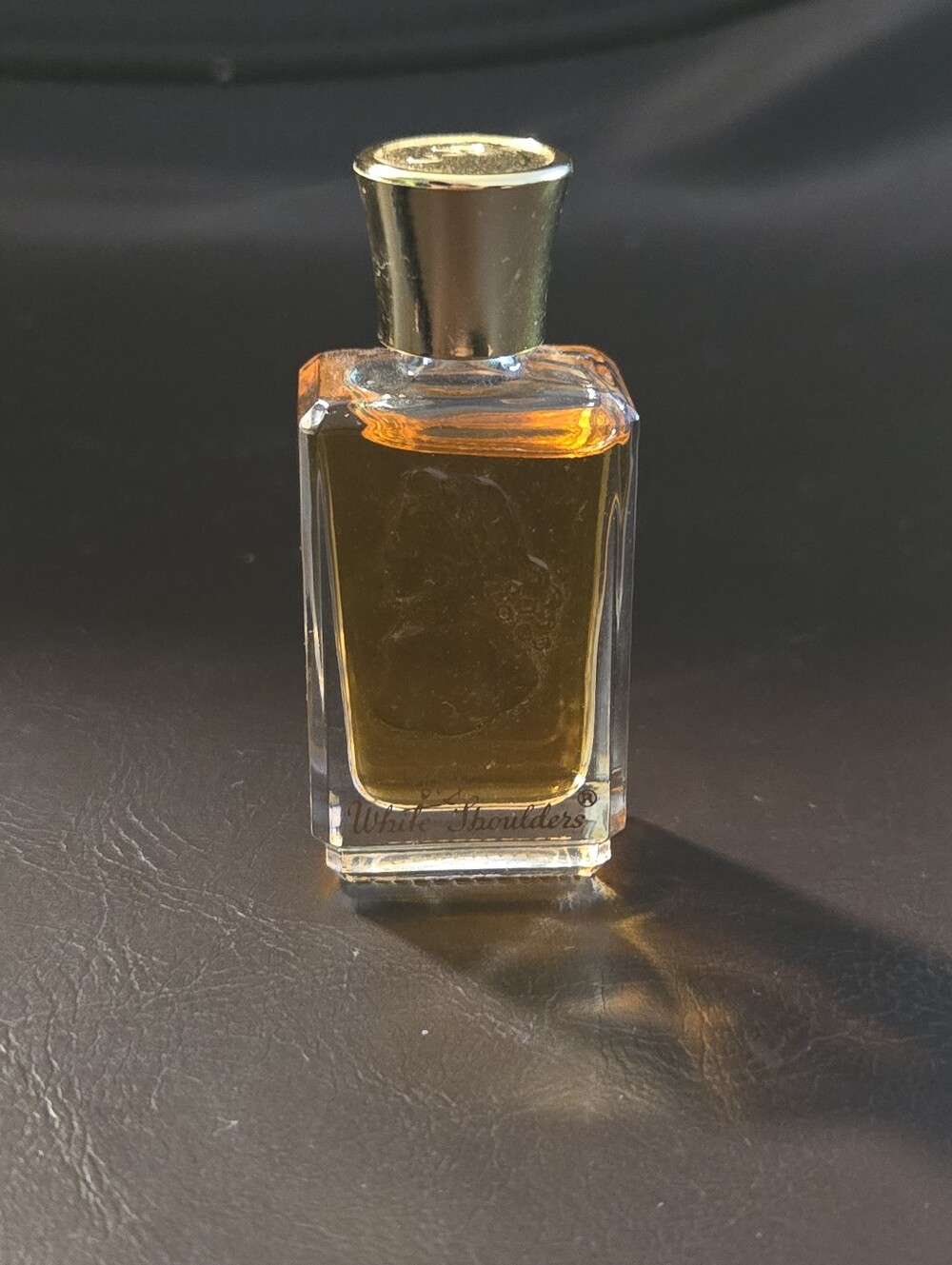 Vintage White Shoulders Parfum Mini Perfume Bottle .25 fl oz
